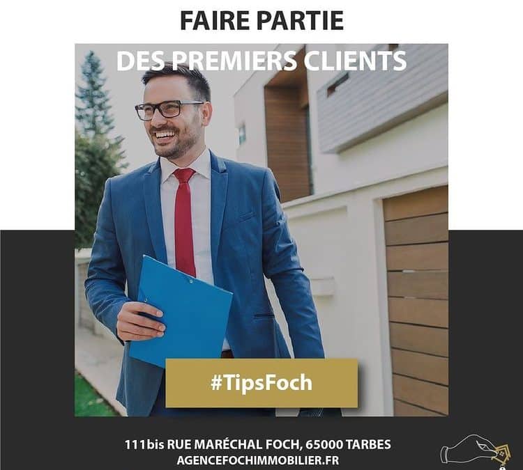 Tip Foch : le promoteur immobilier, faire partie des premiers clients