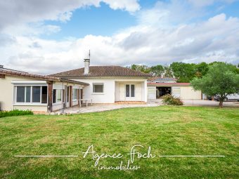 MAISON À VENDRE, 5 PIÈCES, 130M2 PLUS UN HANGAR DE 200 m2  À 5 MINUTES DE TARBES