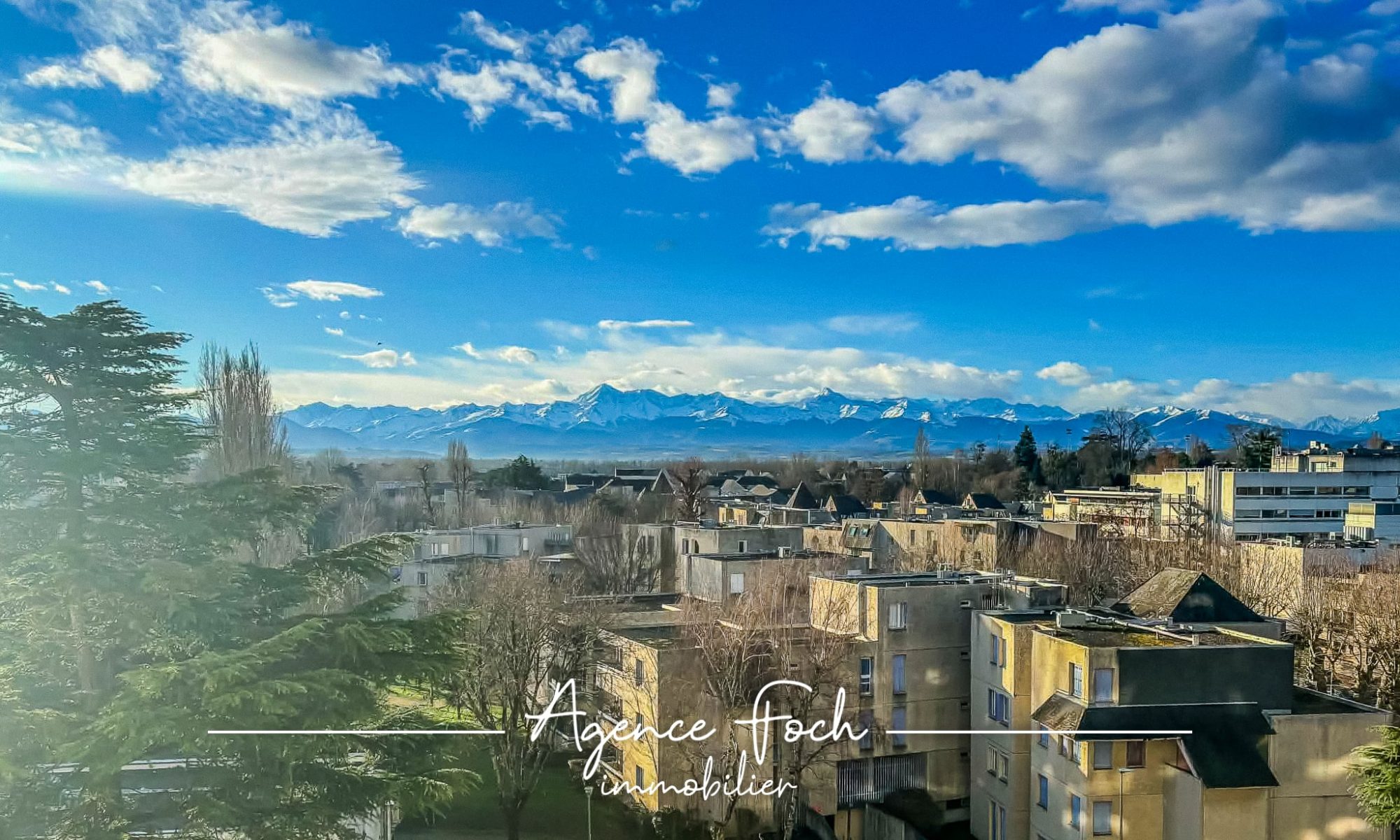 A VENDRE T3 AVEC VUE PYRENEES 1