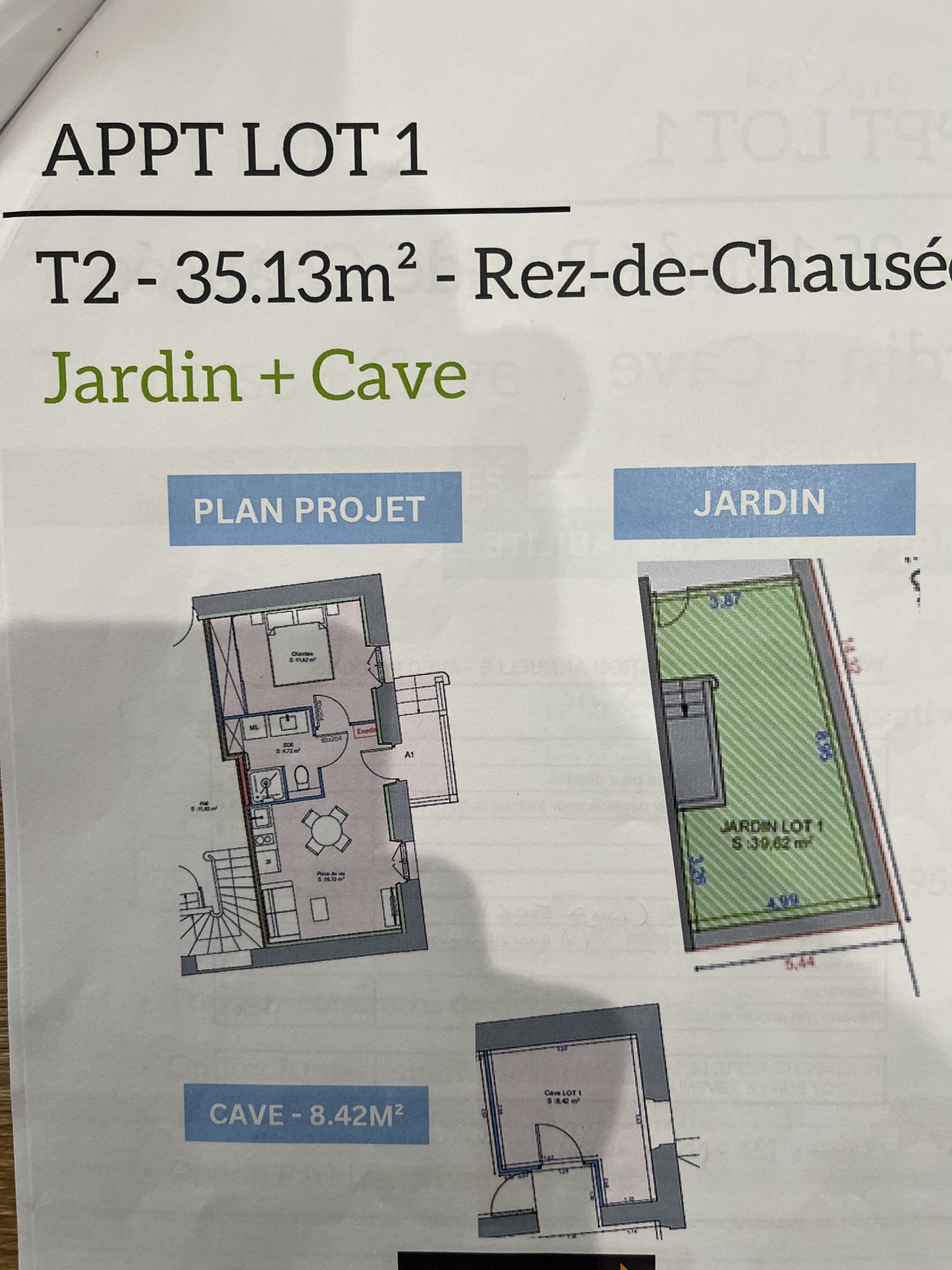 T2 AVEC JARDIN, CAVE ET PARKING OPTIONNEL 5